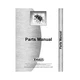 Parts Manual fits White 2-110