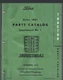 Ford Series 1801 Tractor Parts Catalog Book Supplement 32 pages for year 1958