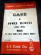 Case E7 EH7 EHN7 EV7 EVAS7 EDSC7 Power Mower Eagle Hitch Owners Operators Manual