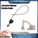 Manual Bendable Control Throttle Cables Throttle Control Cable ForMini Excavator