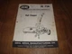 Gehl FC 72A Flail Chopper Service And Parts Manual Form No. 1912A