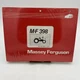 Original Massey Ferguson MF 398 Tractor Parts Manual Book 819752M2(1) 2/87