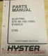 Hyster E70-80-100-120XL Parts Manual Hy-E7080100120XL (Pack of 3)