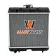 6C17058520 Radiator for Kubota ZD28 B26 B2630HSD B2710HSD B3200HSD B7800HSD