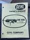 Unsealed Gehl HK 108 "Hay-King" Mower-Conditioner Manual Form No. 620167 @B3