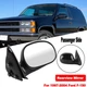 For 1997-2004 Ford F-150 Power Manual Fold Black Passenger Side Mirror