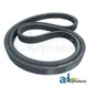 Raw Edge Cogged Rotor V Belt 244420A4 fits Case 1440 1460 1470 1640 1644