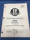 I&T FO-32 Shop Manual For Ford Series 8000 8600 9000 9600