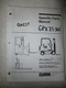 CLARK GPX 25  30E  GPX230E SPN PARTS  MANUAL has Part Numbers Customer Copy