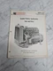 PERKINS Diesel ENGINES MODEL 6.354 INDUSTRIAL Options Data & Prices Manual 1970