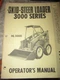 GEHL OPERATOR'S MANUAL 3000 SERIES HL 3000 SKID-STEER LOADER / 901922 38 PAGES