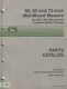 JL563 John Deere 50" 60" 72" Mid-Mount Mowers Parts Catalog (1995) PC2114