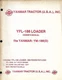 YANMAR TRACTOR YFL-186 LOADER OWNERS MANUAL FITS YANMAR: YM-186(D)