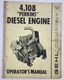 Gehl 4.108 Perkins Diesel Engine Operator's Manual Form 902314