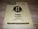 #FO-12 I&T Shop Service Ford Major Diesel Power Major Diesel Tractor Manual