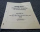 Bush Hog Model SQ42-2 Squealer Rotary Cutter Repair Parts Catalog Manual xz