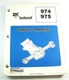 Bobcat 974 975 Skid Steer Loader Service Shop Repair Manual