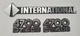 4700 dt408 International  truck hood emblem x3 