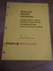 Sperry New Holland 974 Corn Heads 974N4 - 974W8 Parts Catalog 3/82