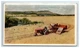 Postcard Advertising Allis Chalmers All Crop Harvester Tractor Farm Equipment