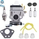 For Earthquake E43 E43WC E43CE Auger MC43E MC43CE MC43 Carburetor 300486 Kit