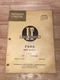 I & T Tractor Shop Service Repair Manual Ford FO-22 6000 Commander 6000