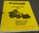 Waldon 5100 Loader w Cummins 4B3.9 Diesel Engine Parts Catalog Manual