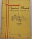 USED OLD STOCK OPERATORS MANUAL FOR FARMHAND MODEL F19-A LOADER 1PD119-366