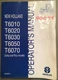 NEW HOLLAND T6010 T6020 T6030 T6050 T6070 Delta & Plus Operator&rsquo;s  Manual