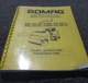 BOMAG BW100AC-2 BW120AC-2 Combination Roller Operator & Maintenance Manual xz