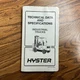 Hyster TECHNICAL DATA & SPECIFICATIONS MANUAL FORK LIFT TRUCK, MAINTENANCE SPECS