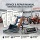 KUBOTA LA1153 LA1353 FRONT LOADER SERVICE REPAIR WORKSHOP MANUAL ON USB