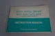 Isuzu 4JA1 4JB1 4JC1 4JG1 In-Line injection engine operation Maintenance Manual