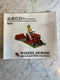 Wheel Horse 1974 Lawn & Garden Tractors A B C D's Attachment & Accessory Catalog