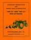 Allis Chalmers WD-52 WD-53 WD52 WD53 Pick Up Plow Operators Parts Illustr Manual