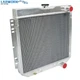 For Fairlane Falcon Galaxie 1963-1970 V8 Full Aluminum Core Racing 3Row Radiator