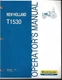 MEW HOLLAND T1530 TRACTORS  OPERATORS  MANUAL