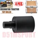 4x Excavator Top Roller Fit Komatsu PC60-7 PC70-7 PC75UD-2/3 PC75UU-2/3 PC78US-5