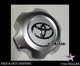 Fits 2006-2009 4Runner center caps hubcaps Toyota - SILVER 69481