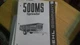 Gehl 500MS Spreader Service Parts Manual No. 900556