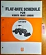 Kubota Front Loader Model BF900 Flat Rate Schedule Manual