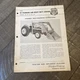 Ford 68 Standard Heavy Duty Loaders 19-117 19-118 Assembly Operator Manual