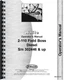 White 2-110 Diesel Field Boss Tractor Operators Owners Manual s/n 302446 UP