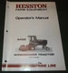 HESSTON 6455 WINDROWER TRACTOR OPERATOR OPERATION & MAINTENANCE MANUAL BOOK