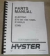 HYSTER E70XL E80XL E100XL E120XL E100XLS (C98) FORKLIFT PARTS MANUAL BOOK 
