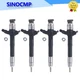 4PCS Fuel Injector 23670-UM010 295050-1680 for Toyota 1Z 8FDU15 8FDU18 8FDU20