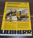 1992 Liebherr PR 742 Planierraupe Crawler Tractor Dozer Brochure Prospekt