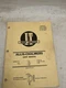 I&T Shop Service ALLIS-CHALMERS Shop Manual  Manual No. AC-11