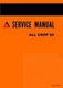 Allis Chalmers All Crop 60 Harvester Service Manual AC