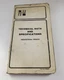 Vtg. 1982 Hyster Forklift Tech Data Specs Quick Guide Pocket Book 599869